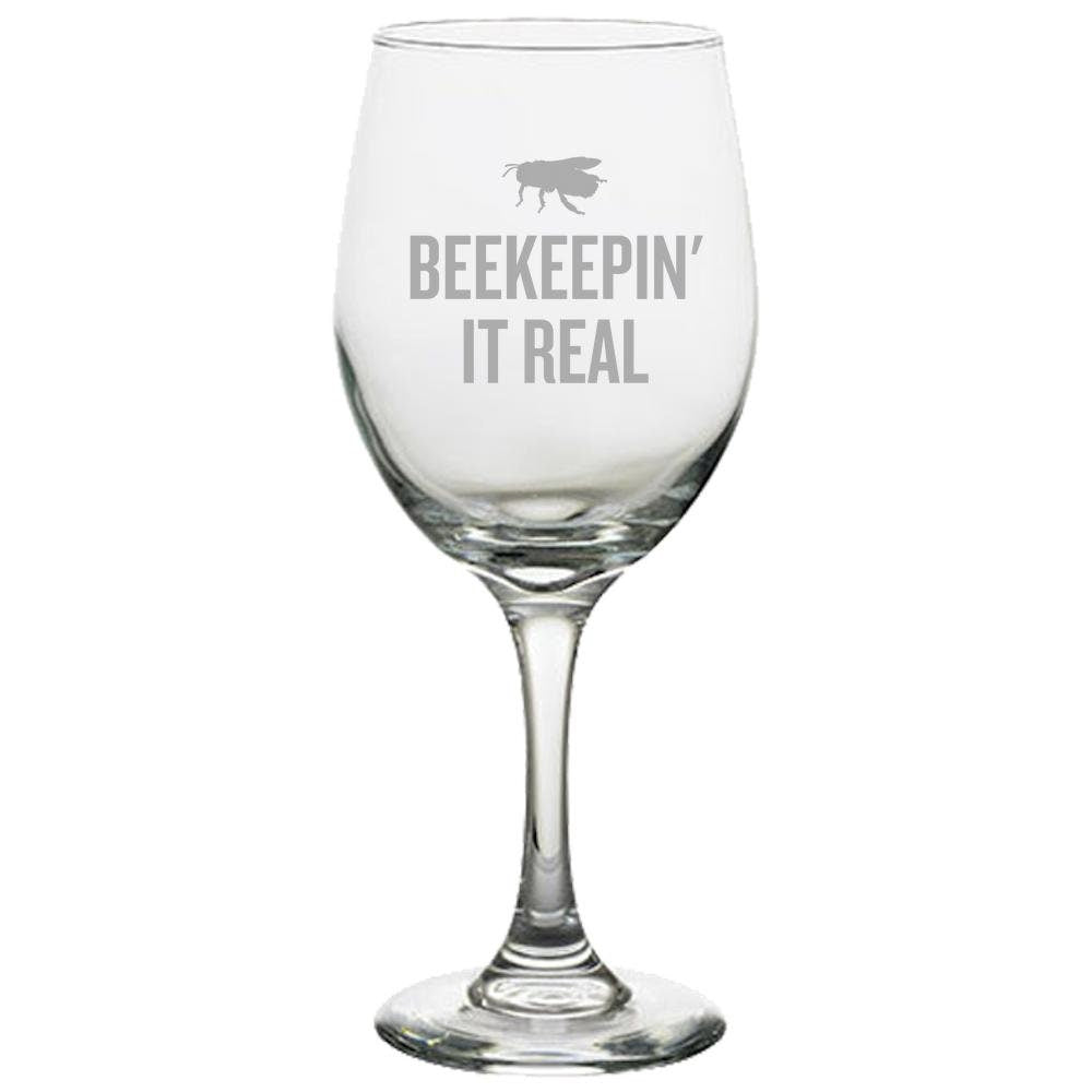 Beekeeping Present Idea Gift For Beekeeper Apiarist Honey Bee Wine Glass Beekeepin39 It Real Graphic Tee – Fan Favorite · Top Pick For Any Outfit