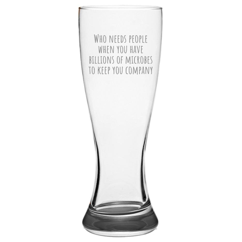 Funny Biology Pilsner Glass Biology Teacher Gift Biologist Present Idea Billions Of Microbes Science Geek Gift Microbiologist Beer Graphic Tee – Everyday Comfort · High-Quality Print