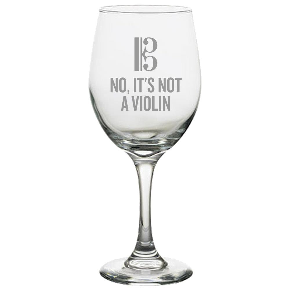 Funny Viola Wine Glass Violist Gift Idea Viola Player Present Orchestra Nerd It39s Not A Violin Graphic Tee – Aesthetic Look · Trending Graphic Apparel