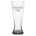 Feminist Beer Glass Feminism Gift Women39s Rights Gender Equality Misogynist Tears Pilsner Glass Graphic Tee – Premium Graphic · Trending Graphic Apparel