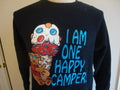Vintage 8039s I Am One Happy Camper Teddy Bear Ice Cream Crew Neck Sweatshirt Size M Sweatshirt – Feel-Good Design · Must-Have Style