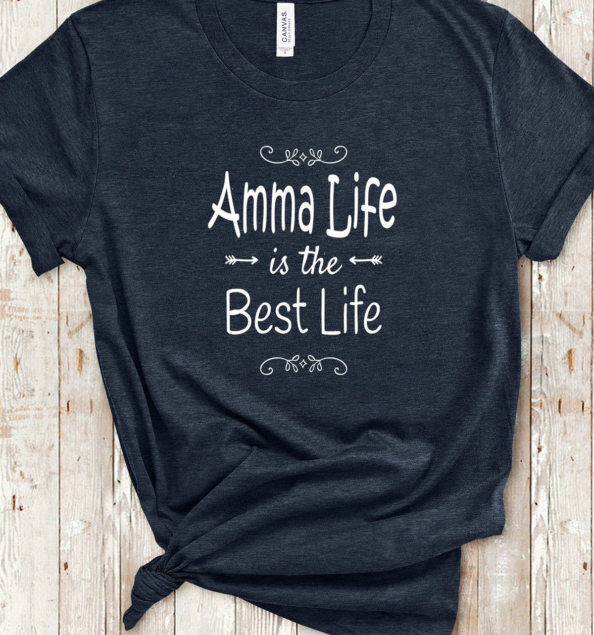 Amma Life Is The Best Life Amma Shirt for Amma Gifts Gift Ideas for Amma Birthday Christmas Present Graphic Tee – Easygoing Wear · High-Quality Print