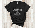 Grammy Life Is The Best Life Grammy Shirt for Grammy Gifts Birthday Christmas Present for Grammy Graphic Tee – Everyday Comfort · Top Pick For Any Outfit