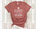 Nanny Is My Name Grandma Tshirt Special Grandmother Gift Idea for Mother39s Day Birthday Christmas or Pregnancy Reveal Announcement Graphic Tee – Bold Style · High-Quality Print