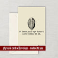 Paleontology Greeting Card Paleontologist Birthday Card Trilobite Fossil Prehistoric Card Natural History Graphic Tee – Feel-Good Design · Great Gift For Fans