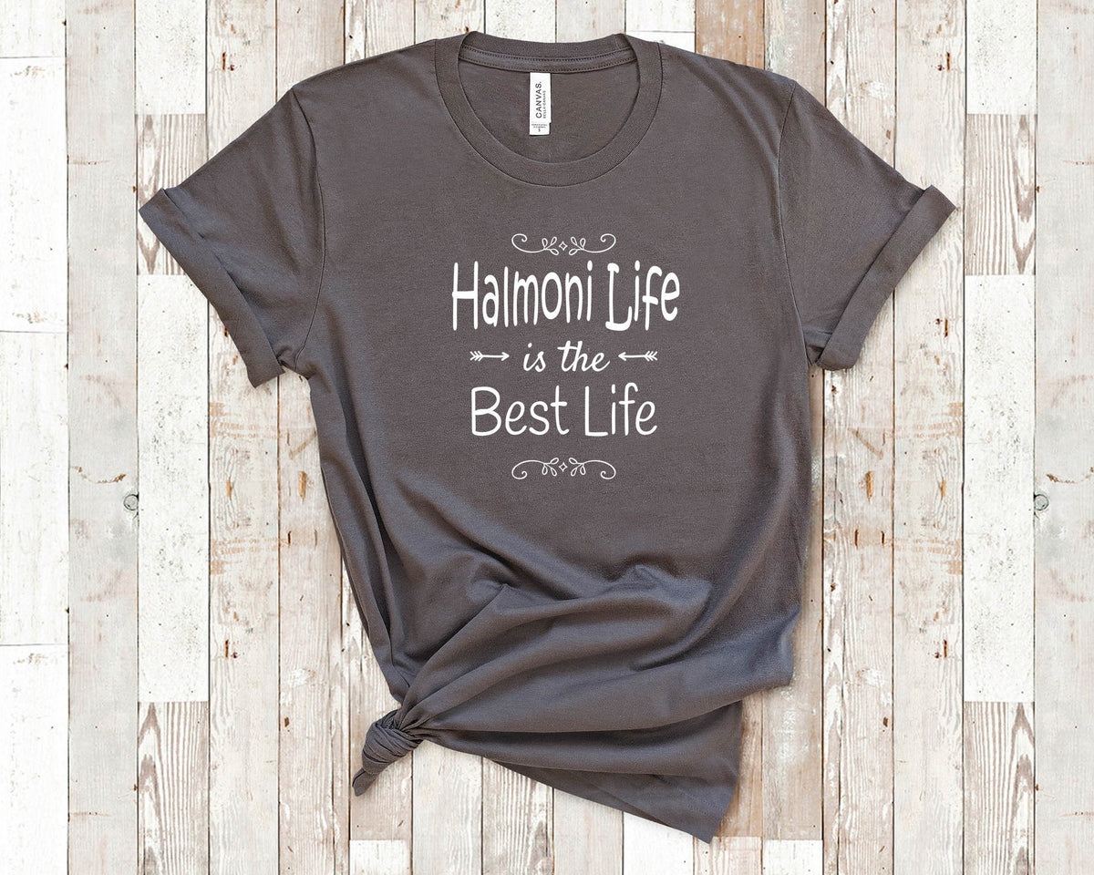 Halmoni Life Is The Best Life Halmoni Shirt for Halmoni Gift Best Halmoni Birthday Christmas Present Graphic Tee – Soft Feel · Perfect For Daily Wear