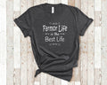 Farmor Life Is The Best Life Farmor Shirt Gifts for Holland Norway Sweden Danish Norwegian or Swedish Grandmother Birthday Christmas Present Graphic Tee – Soft Feel · Great Gift For Fans