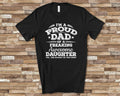 I39m a Proud Dad of Amazing Daughter Funny Dad Shirt Father Birthday Christmas Father39s Day Gifts from Daughter for Dad Graphic Tee – Easygoing Wear · Must-Have Style