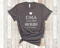 Oma Is My Name Grandma Tshirt German Flemish Grandmother Gift Idea for Mother39s Day Birthday Christmas or Pregnancy Reveal Announcement Graphic Tee – Fan Favorite · Trending Graphic Apparel
