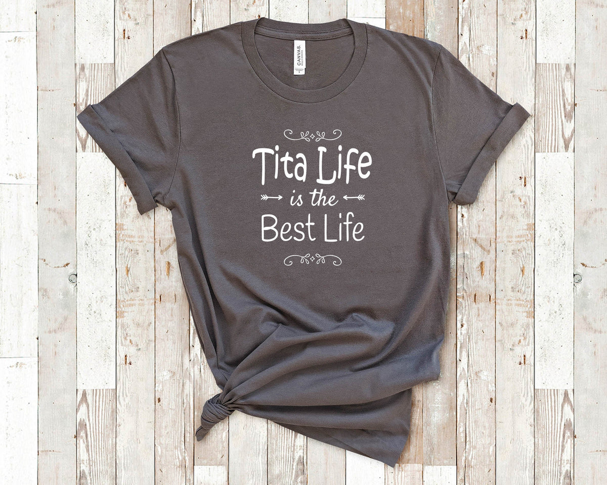 Tita Life Is The Best Life Tita Shirt for Philippines Filipino Pilipino or Spanish Grandmother Tita Birthday Christmas Mothers Day Gift Graphic Tee – Everyday Comfort · Trending Graphic Apparel