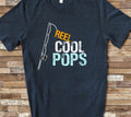 Reel Cool Pops Shirt Tshirt Pops Gift from Granddaughter Grandson Birthday Fathers Day Grandparent Gifts for Pops Graphic Tee – Fan Favorite · Must-Have Style