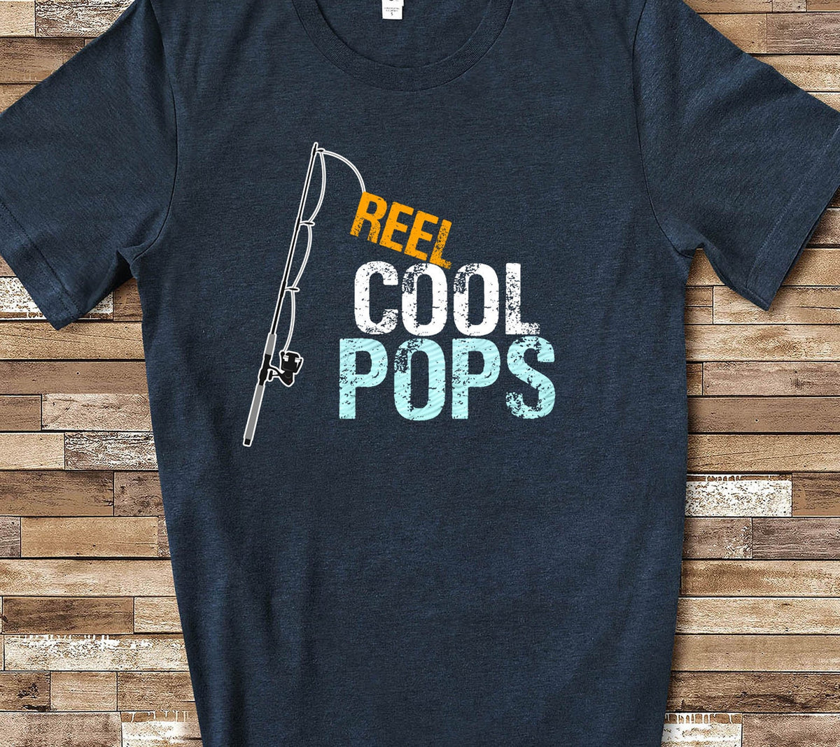 Reel Cool Pops Shirt Tshirt Pops Gift from Granddaughter Grandson Birthday Fathers Day Grandparent Gifts for Pops Graphic Tee – Fan Favorite · Must-Have Style