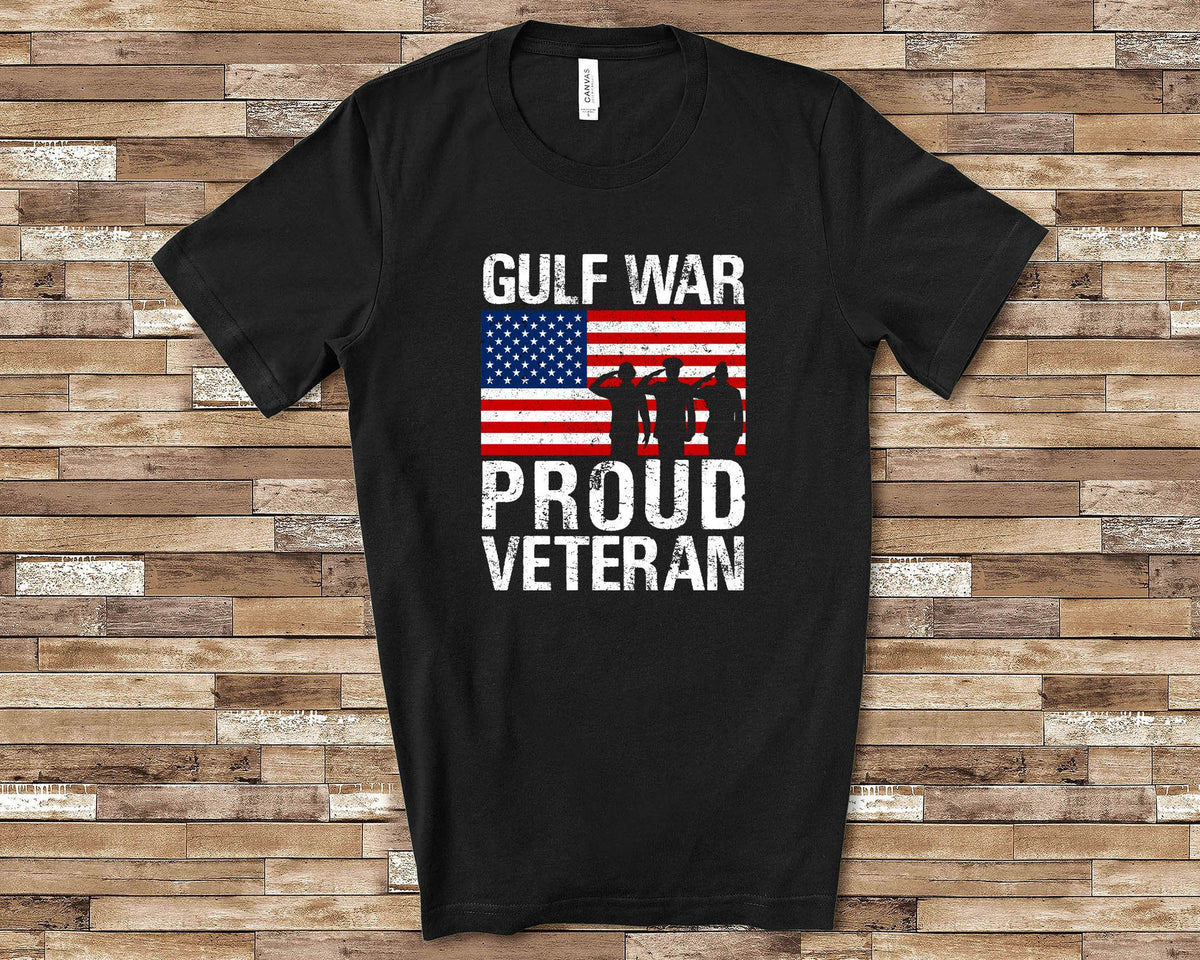 Proud Gulf War Veteran Shirt Veteran Gift for Military Vet Men Women Combat Veteran Great for Veterans Day Shirt or Memorial Day Shirt Graphic Tee – Everyday Comfort · Great Gift For Fans
