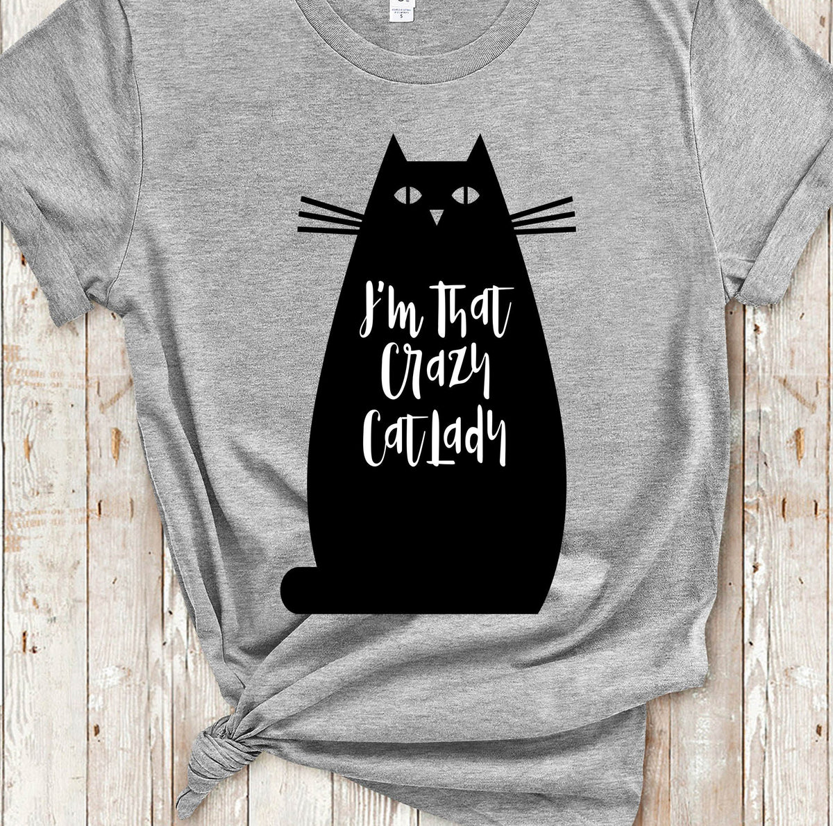 Im That Crazy Cat Lady Cat Shirt for Cat Lovers Cat People Cat Gifts Graphic Tee – Premium Graphic · Perfect For Daily Wear