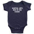 Martial Arts Baby Bodysuit Karate Baby Onepiece Martial Arts Run In The Family Baby Shower Gift Many Sizes And Colors Graphic Tee – Bold Style · Trending Graphic Apparel