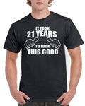 Mens 21st Birthday T Shirt Top Shirt Gift Present Twenty One It Took 21 Years To Look This Good Funny Tee Year 1999 Graphic Tee – Premium Graphic · Perfect For Daily Wear