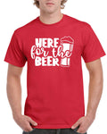 Birthday Gifts For Dad Men Birthday Gift For Dad Here For The Beer Dad Birthday T Shirt Fathers Day Present Graphic Tee – Cozy Vibes · High-Quality Print