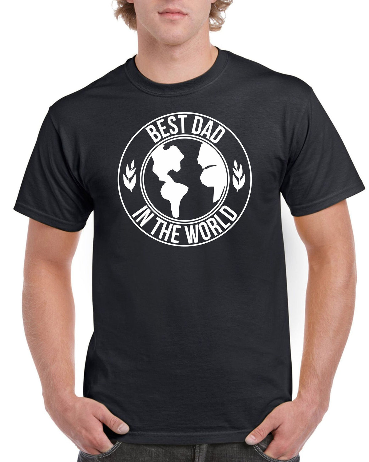 Birthday Gifts For Dad Men Birthday Gift For Dad Best Dad In The World Birthday T Shirt For Dad Fathers Day TShirt Tee Present Graphic Tee – Cozy Vibes · High-Quality Print