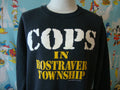 Vintage 8039s COPS In Bostraver Township TV Show Bad Boys Crewneck Sweatshirt L Sweatshirt – Aesthetic Look · Perfect For Daily Wear