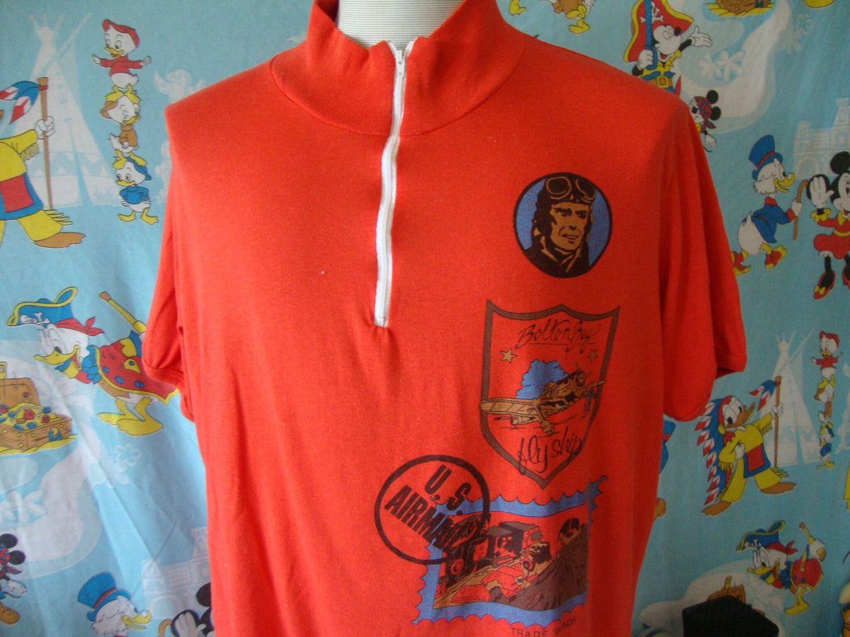 Vintage 8039s Mighty Men Trade Winds Bolton Bay Fly ship US airmail T Shirt XL Graphic Tee – Fan Favorite · Top Pick For Any Outfit