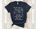 May The Winds Of Heaven Memorial Shirt for Daughter After Death of Mother Graphic Tee – Feel-Good Design · Trending Graphic Apparel