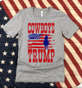 Cowboys for Trump Conservative Republican Support President Donald Trump Flag Shirt Pro Trump 2020 Shirt for Presidential Campaign Gifts Graphic Tee – Bold Style · Must-Have Style