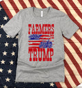 Farmers for Trump Conservative Republican Support President Donald Trump Flag Shirt Pro Trump 2020 Shirt for Presidential Campaign Gifts Graphic Tee – Easygoing Wear · High-Quality Print