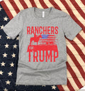 Ranchers for Trump Conservative Republican Support President Donald Trump Flag Shirt Pro Trump 2020 Shirt for Presidential Campaign Gifts Graphic Tee – Soft Feel · Perfect For Daily Wear