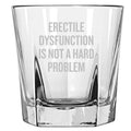 Urology Gifts Funny Urologist Gift Urologist Rocks Glass Erectile Dysfunction Is Not A Hard Problem Whiskey Tumbler Graphic Tee – Feel-Good Design · High-Quality Print