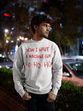 Mens Xmas Sweatshirt Bruce Willis Christmas Sweater Machine Gun Theme Cotton Sweatshirt Nakatomi Plaza Party 1988 Christmas Jumper Day Sweatshirt – Feel-Good Design · Trending Graphic Apparel