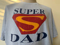 Vintage 90s Super Dad Fathers Day Father Appreciation Blue T Shirt Size S Graphic Tee – Cozy Vibes · Trending Graphic Apparel