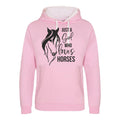 Horse Gifts For Women Riding Hoodie Just A Girl Who Loves Horses Equestrian Hoody Horse Jumping Hoodie Pony Farm Hoodie – Easygoing Wear · Must-Have Style