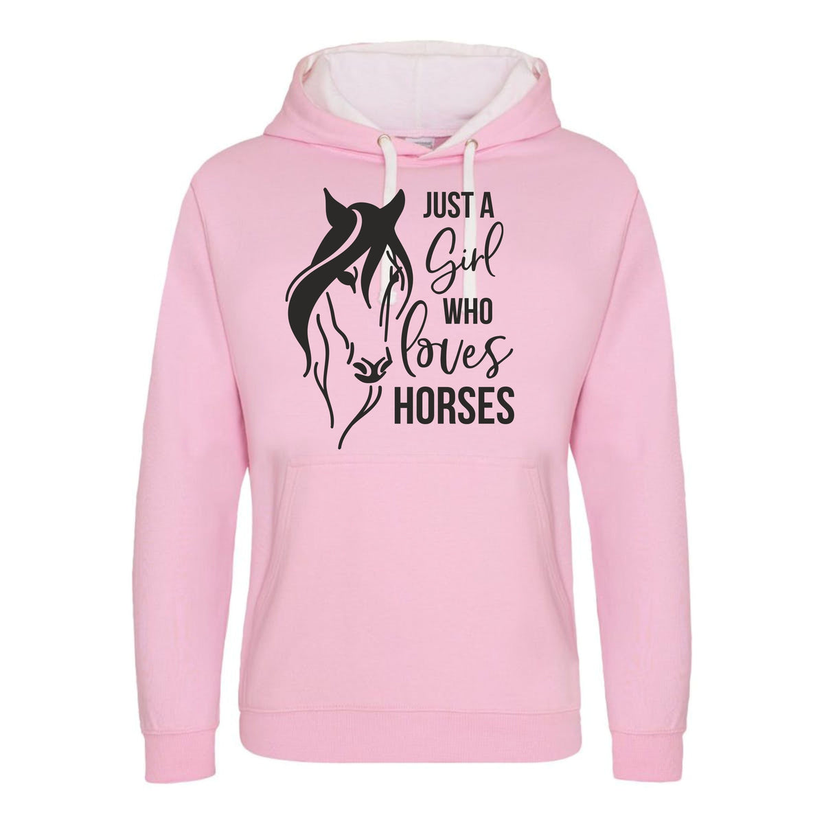 Horse Gifts For Women Riding Hoodie Just A Girl Who Loves Horses Equestrian Hoody Horse Jumping Hoodie Pony Farm Hoodie – Easygoing Wear · Must-Have Style