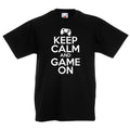 Gaming TShirt for Boys Kids Girls Youths Computer Gamer Cotton Tee Gamers Keep Calm And Game On Graphic Tee – Cozy Vibes · Great Gift For Fans