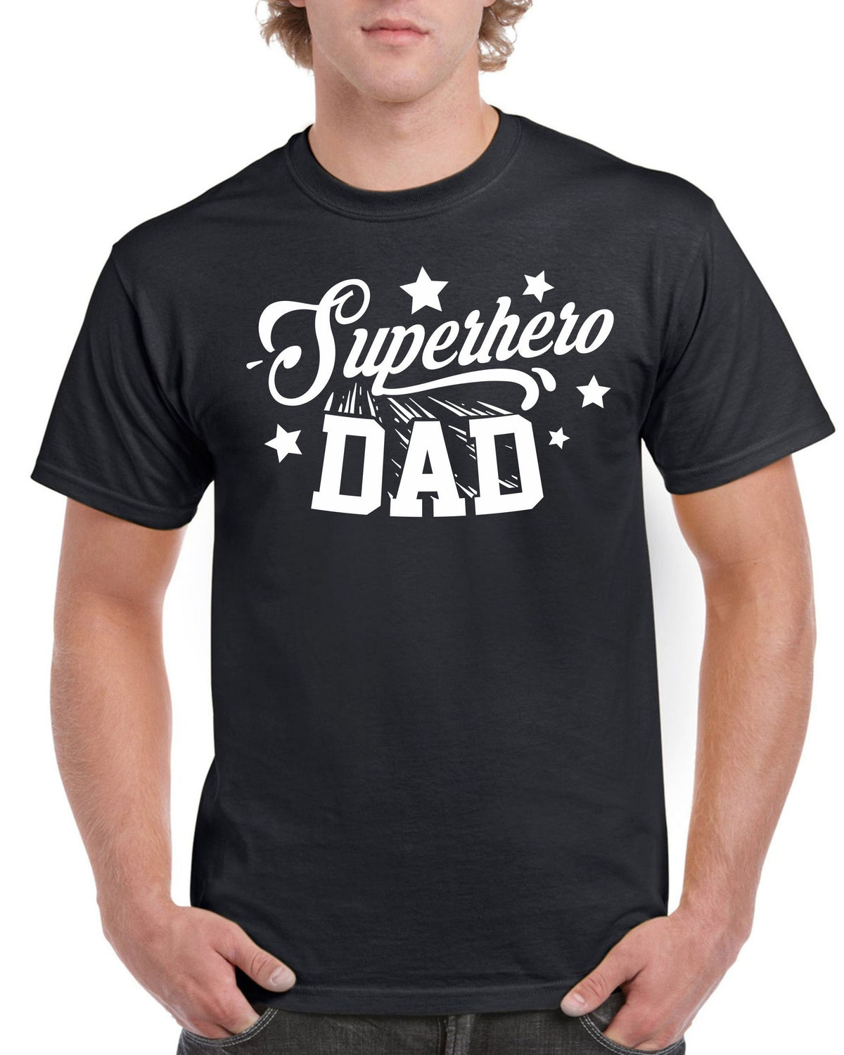 Fathers Day Gifts For Dad Men Birthday Gift For Dad Superhero Dad Birthday T Shirt For Dad Fathers Day Present Graphic Tee – Bold Style · Perfect For Daily Wear