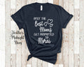 The Best Moms Get Promoted To Morai for Ireland Irish Grandma Birthday Mother39s Day Christmas Gift for Grandmother Graphic Tee – Feel-Good Design · Must-Have Style