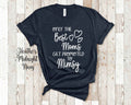 The Best Moms Get Promoted To Mimsy for Special Grandma Birthday Mother39s Day Christmas Gift for Grandmother Graphic Tee – Aesthetic Look · Great Gift For Fans