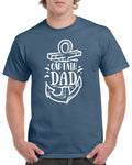 Fathers Day Gifts For Dad Men Birthday Gift For Dad Captain Dad Birthday T Shirt For Dad Fathers Day Present Graphic Tee – Everyday Comfort · High-Quality Print