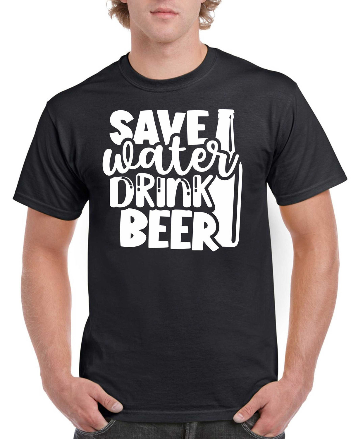 Birthday Gifts For Dad Men Birthday Gift For Dad Save Water Drink Beer Dad Birthday T Shirt Fathers Day Present Graphic Tee – Everyday Comfort · Trending Graphic Apparel