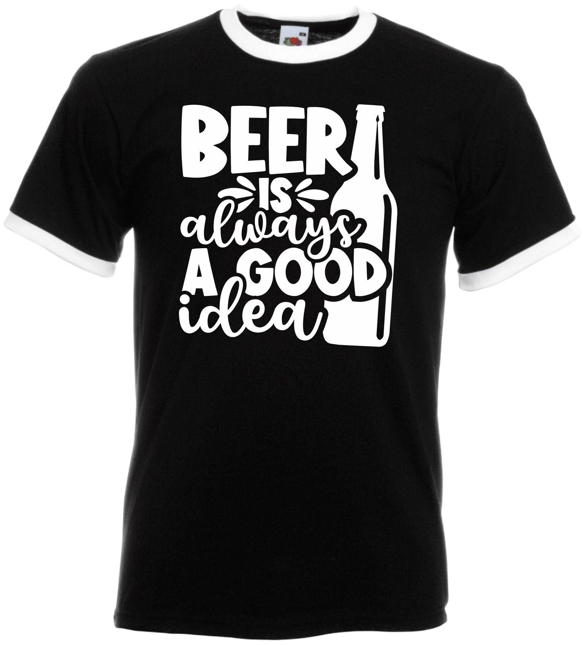 Birthday Gifts For Dad Men Birthday Gift For Dad Beer Is Always A Good Idea Dad Birthday Ringer T Shirt Fathers Day Present Graphic Tee – Everyday Comfort · Trending Graphic Apparel