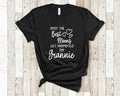 The Best Moms Get Promoted To Grannie for Special Grandma Birthday Mother39s Day Christmas Gift for Grandmother Graphic Tee – Cozy Vibes · Great Gift For Fans