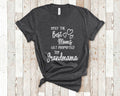 The Best Moms Get Promoted To Grandmama for Special Grandma Birthday Mother39s Day Christmas Gift for Grandmother Graphic Tee – Easygoing Wear · Top Pick For Any Outfit