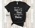 The Best Moms Get Promoted To Momaw for Special Grandma Birthday Mother39s Day Christmas Gift for Grandmother Graphic Tee – Warm & Stylish · High-Quality Print