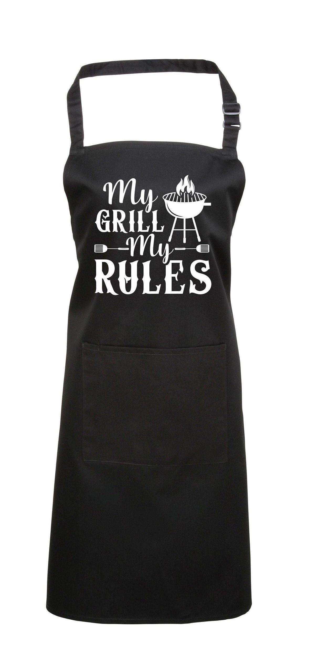 Baking Apron Birthday Gifts For Dad Men Bbq Apron Cooking Apron With Pocket My Grill My Rules Mens Apron Womens Barbecue Apron Birthday Graphic Tee – Feel-Good Design · Must-Have Style