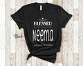 Blessed Nema Grandma Tshirt Special Grandmother Gift Idea for Mother39s Day Birthday Christmas or Pregnancy Reveal Announcement Graphic Tee – Bold Style · High-Quality Print