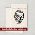 Vampire Birthday Card Vampire Greeting Card Vampire Greeting Card Have a Sucking Great Birthday Graphic Tee – Everyday Comfort · Perfect For Daily Wear
