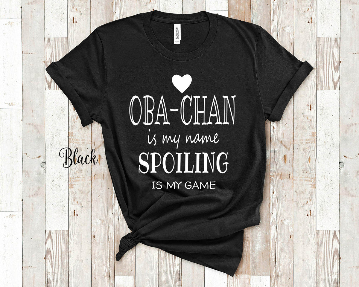 Obachan Is My Name Grandma Tshirt Japanese Grandmother Gift Idea for Mother39s Day Birthday Christmas or Pregnancy Reveal Announcement Graphic Tee – Fan Favorite · High-Quality Print