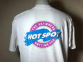 Vintage 90s Hot Spot Anytime Tub White T Shirt Size XL Graphic Tee – Premium Graphic · Trending Graphic Apparel