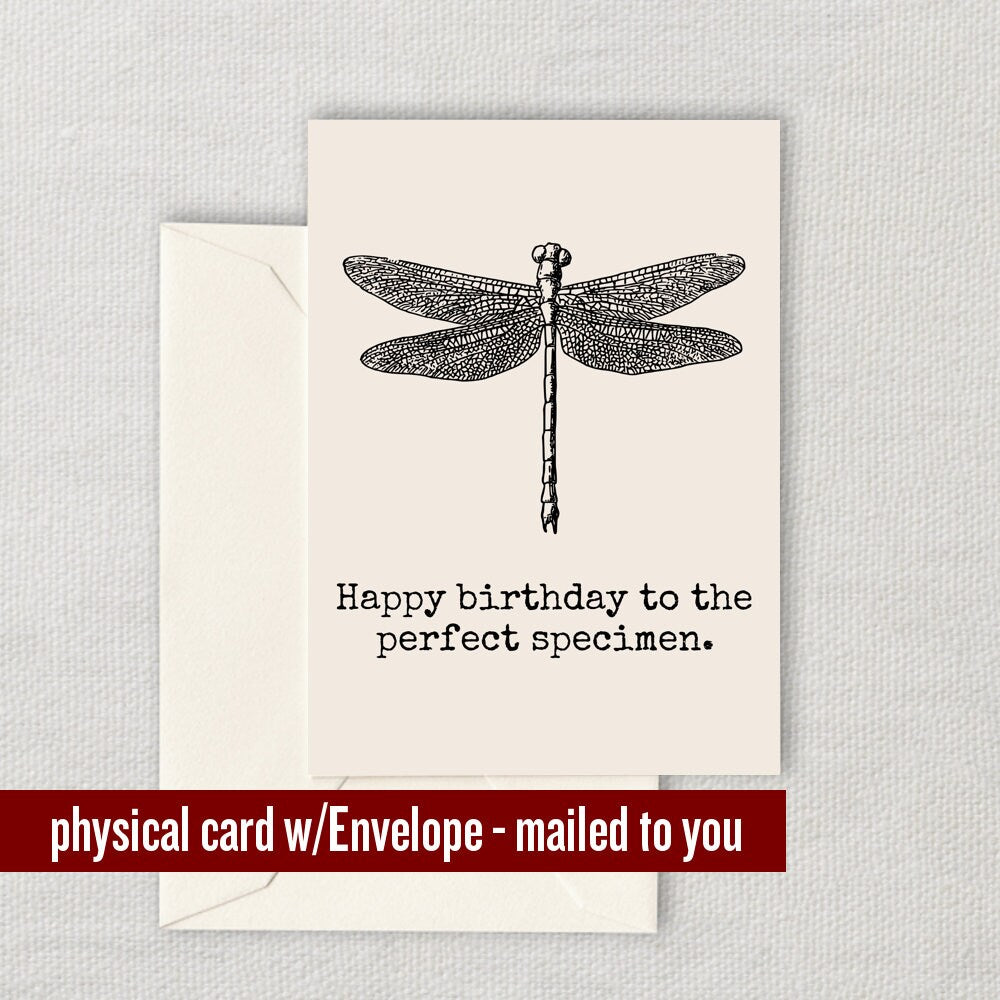 Entomologist Birthday Card Entomology Greeting Card Insect Collector Card Perfect Specimen Bug Lover Card Graphic Tee – Fan Favorite · Must-Have Style