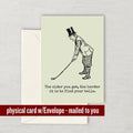 Funny Golf Card Golf Birthday Card Golf Player Card Golf Greeting Cards Find Your Balls Graphic Tee – Aesthetic Look · Must-Have Style